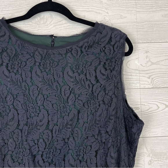 Talbots Navy Blue Lace Dress Size 20 NWT - Picture 5 of 8
